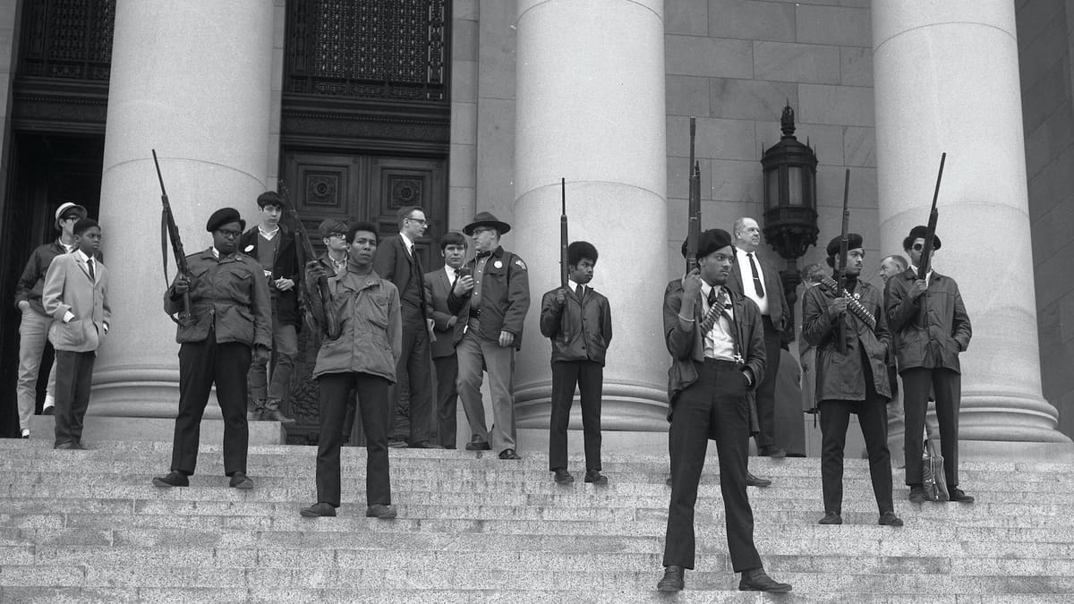 Black Panthers at the State Capitol, 1967