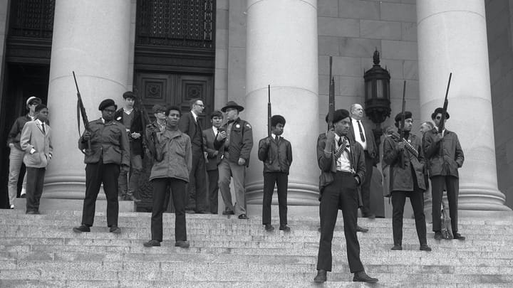 Black Panthers at the State Capitol, 1967